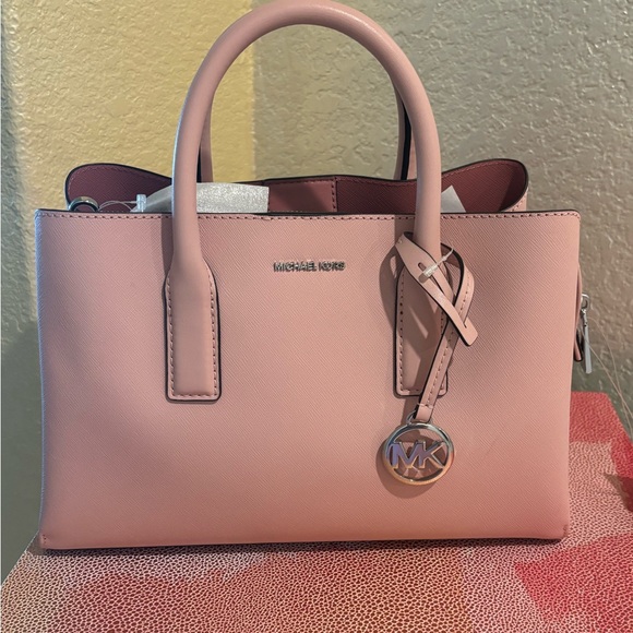 Michael Kors Blush Pink Satchel - Picture 1 of 5